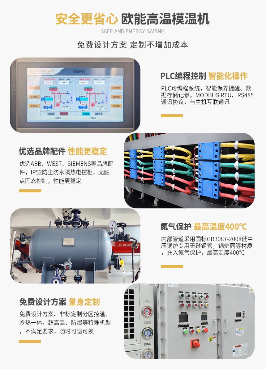 高溫型模溫機特點